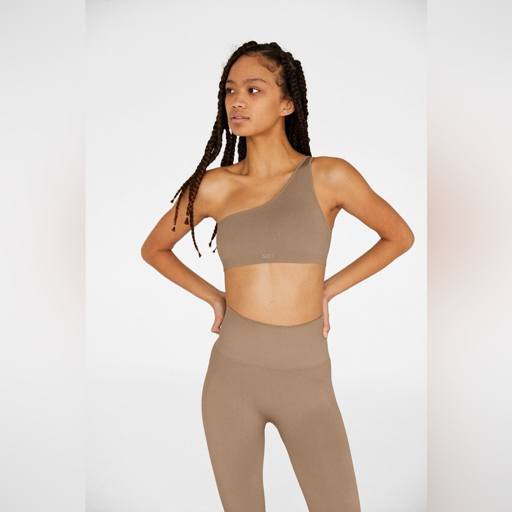 SET Active activewear set - Sand